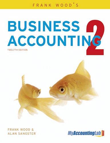 Beispielbild fr Frank Wood's Business Accounting (Twelfth Edition) (Volume 2) zum Verkauf von Anybook.com