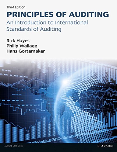 Stock image for Principles of Auditing : An Introduction to International Standards on Auditing for sale by Better World Books Ltd