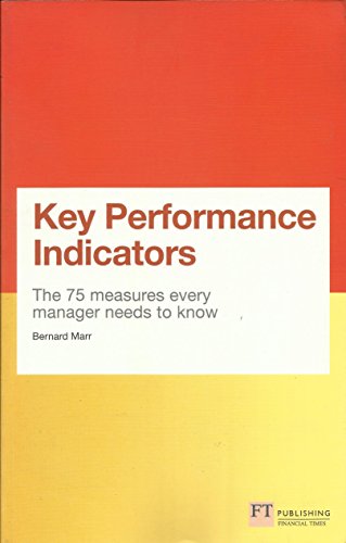 9780273768210: Key Performance Indicators (KPI) - travel edition