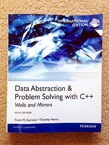 Imagen de archivo de Data Abstraction & Problem Solving with C++ a la venta por ThriftBooks-Dallas