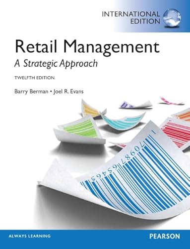 9780273768562: Retail Management