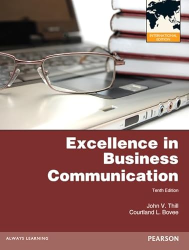 Stock image for Excellence in Business Communication for sale by Anybook.com