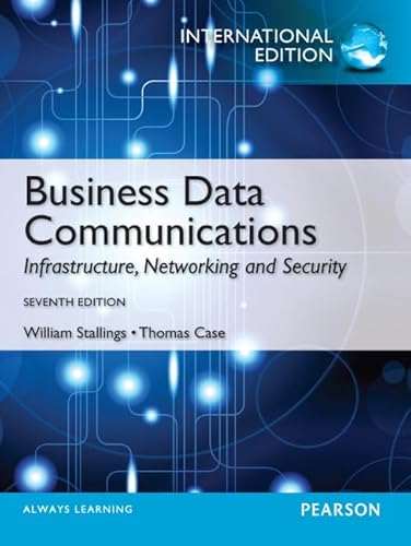 9780273769163: Business Data Communications: International Edition