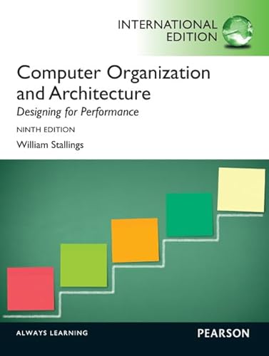Immagine dell'editore per Computer Organization and Architecture: Designing for Performance (Ninth Edition) venduto da Anybook.com