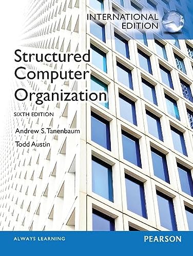 9780273769248: Structured Computer Organization (International Edition)