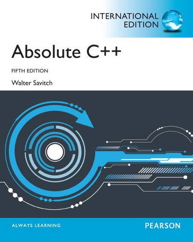 9780273769354: Absolute C++ with MyProgrammingLab: International Editions