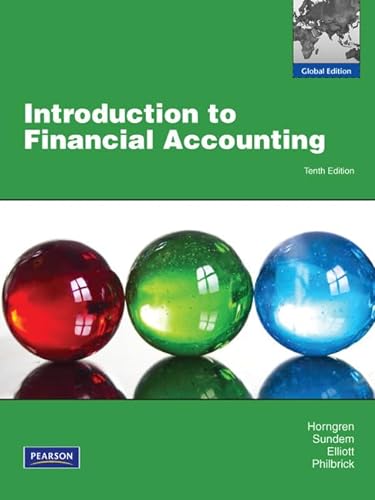 9780273770176: Introduction to Financial Accounting: Global Edition