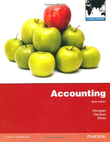 9780273770268: Accounting: Global Edition
