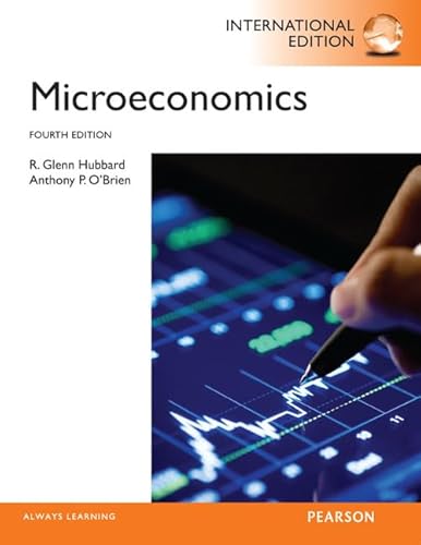 Imagen de archivo de Microeconomics: International Edition a la venta por Majestic Books