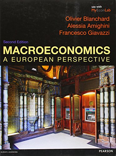 Stock image for Macroeconomics : A European Perspective for sale by Better World Books Ltd