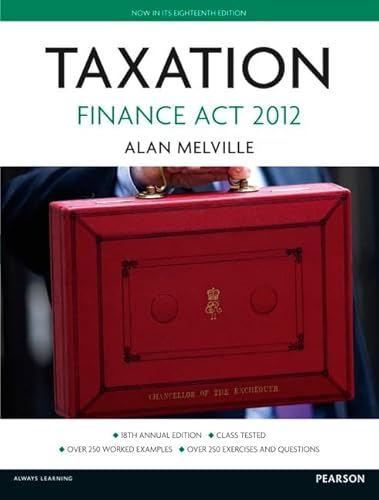 Beispielbild fr Taxation: Finance Act 2012 zum Verkauf von WorldofBooks