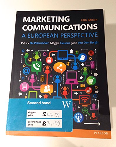 9780273773221: Marketing Communications: A European Perspective