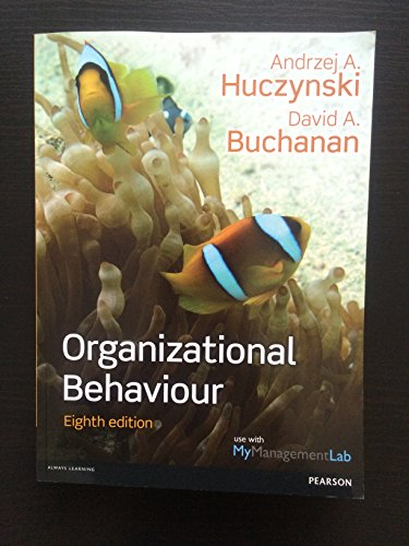 Imagen de archivo de Organizational Behaviour a la venta por AwesomeBooks