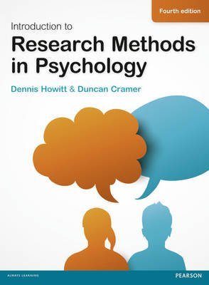 Imagen de archivo de Introduction to Research Methods in Psychology a la venta por AwesomeBooks