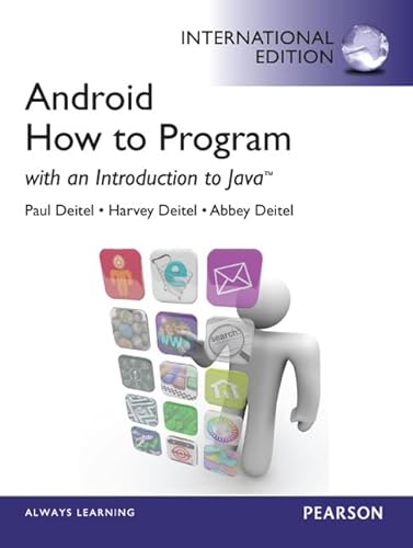 9780273776888: Android: How to Program :International Edition:With an Introduction toJava