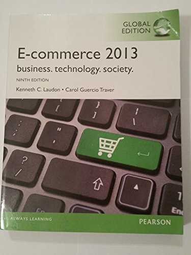 Stock image for E-Commerce 2013: Global Edition for sale by Ammareal