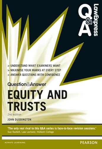 Stock image for Law Express Question and Answer: Equity and Trusts (Law Express Questions & Answers) for sale by WorldofBooks