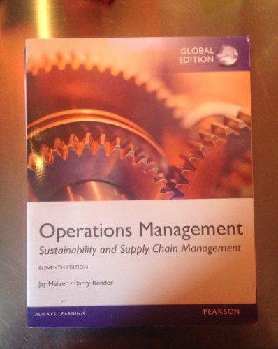 Beispielbild fr Operations Management, Global Edition zum Verkauf von Ammareal