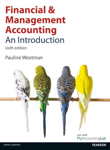 Stock image for Financial and Management Accounting: An Introduction for sale by WorldofBooks