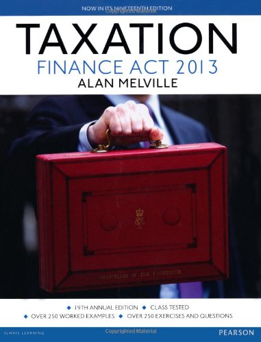 Beispielbild fr Taxation: Finance Act 2013 zum Verkauf von AwesomeBooks