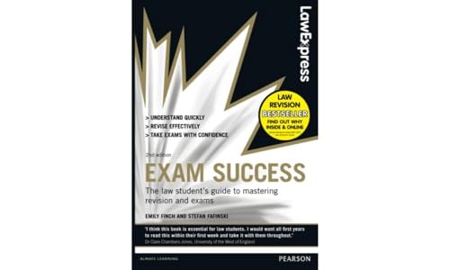 9780273792871: Law Express: Exam Success (Revision Guide): Exam Success (Revision Guide)