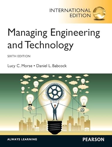 9780273793229: Managing Engineering and Technology, International Edition