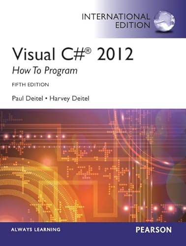 9780273793304: Visual C# 2012 How to Program, International Edition