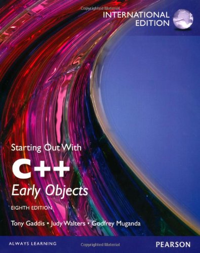 9780273793311: Starting Out with C++: Early Objects, International Edition