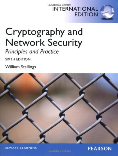 Imagen de archivo de Cryptography and Network Security: Principles and Practice, International Edition a la venta por Anybook.com