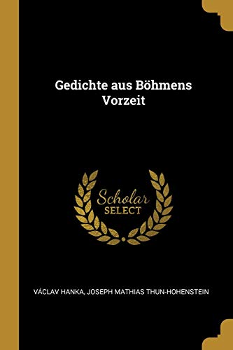 9780274068661: Gedichte aus Bhmens Vorzeit