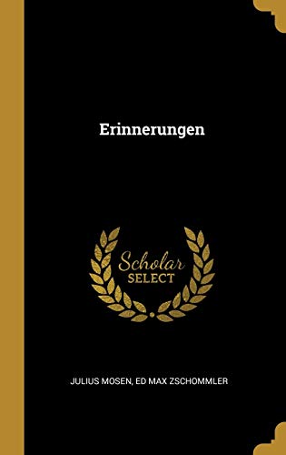 Stock image for Erinnerungen (German Edition) for sale by Lucky's Textbooks