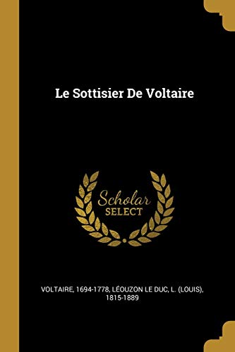 9780274774180: Le Sottisier De Voltaire