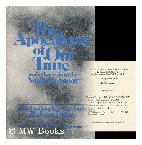 The Apocalypse of Our Time and Other Writings