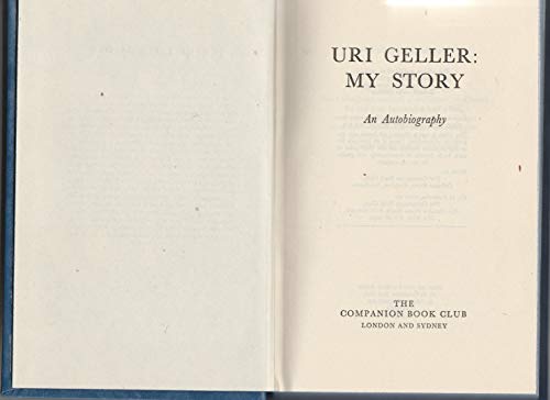 Stock image for Uri Geller, My Story for sale by Books From California