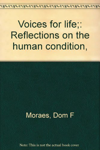 9780275634704: Voices for life;: Reflections on the human condition,