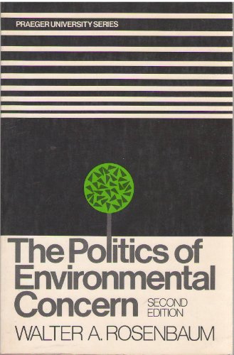 Imagen de archivo de The Politics of Environmental Concern a la venta por Better World Books: West