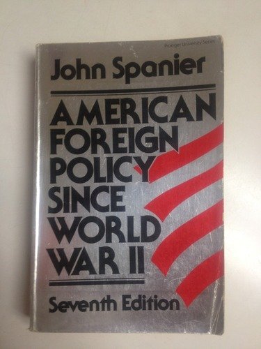 Beispielbild fr American Foreign Policy since World War II zum Verkauf von Better World Books