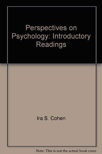 9780275887100: Perspectives on Psychology: Introductory Readings