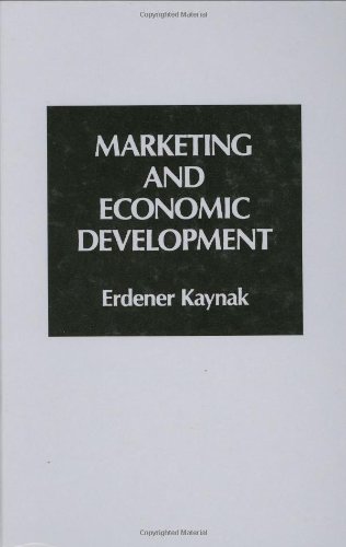 Stock image for Marketing and Economic Development for sale by Better World Books