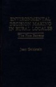 9780275906344: Environmental Decision Making in Rural Locales: The Pine Barrens