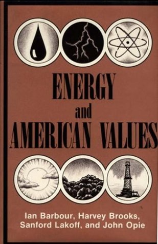 Stock image for Energy and American Values for sale by Better World Books