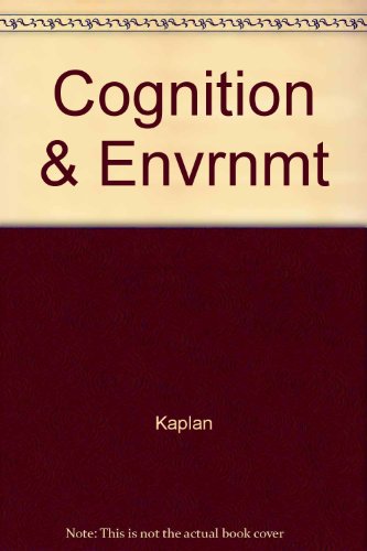 9780275915407: Cognition & Envrnmt