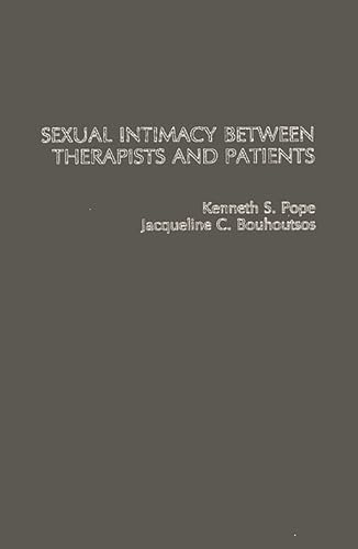 Stock image for Sexual Intimacy Between Therapists and Patients (Sexual Medicine) for sale by Ergodebooks