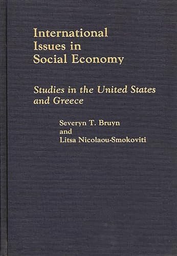 International Issues In Social Economy: Studies In The United States And Greece