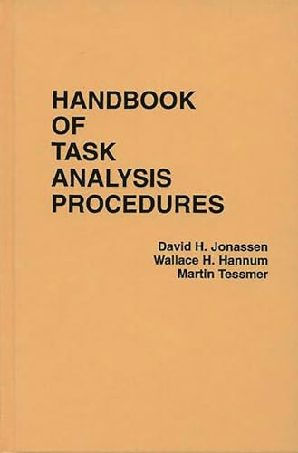Stock image for Handbook of Task Analysis Procedures for sale by Books Unplugged