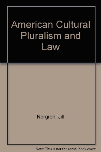 9780275926960: American Cultural Pluralism and Law