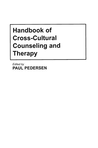 Imagen de archivo de HANDBOOK OF CROSS-CULTURAL COUNSELING AND THERAPY hand book a la venta por WONDERFUL BOOKS BY MAIL