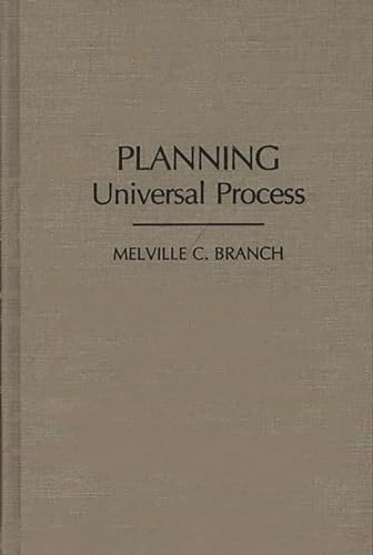 9780275931605: Planning: Universal Process