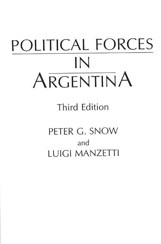 9780275938109: Political Forces in Argentina