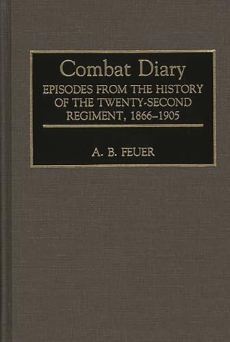 9780275939298: Combat Diary